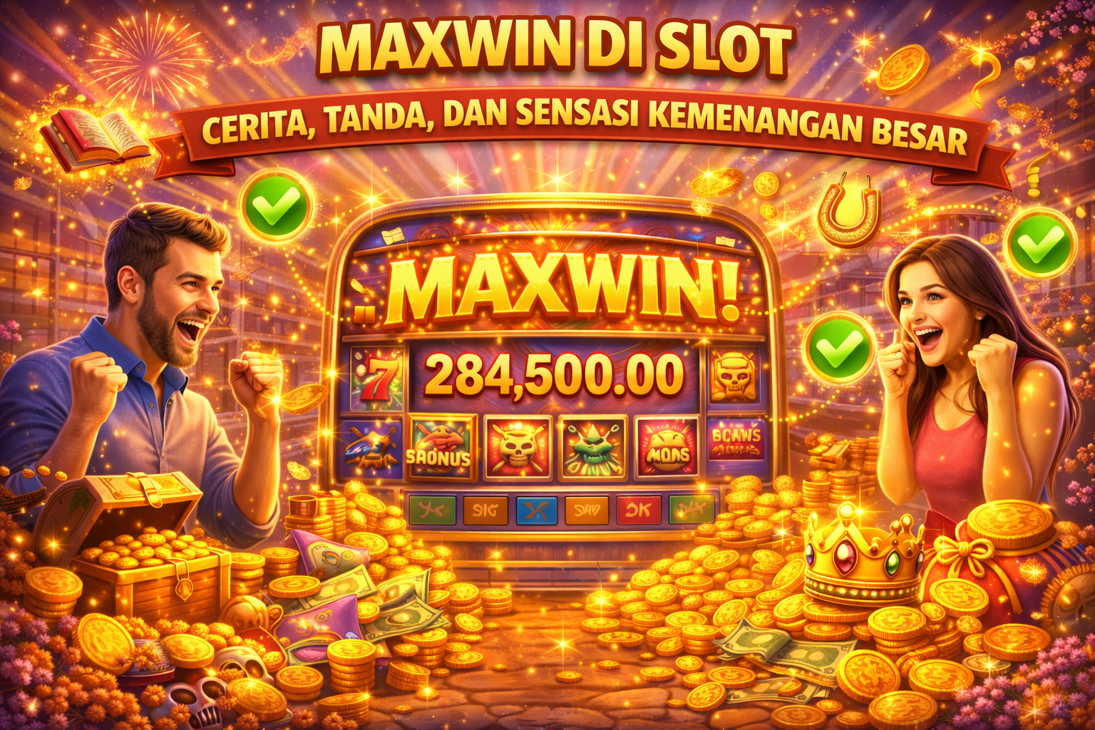 Maxwin di Slot Cerita, Tanda, dan Sensasi Kemenangan Besar